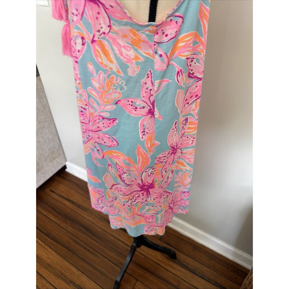 Bright Colorful Casual Summer Dress for women, Size medium - Picture 3 of 5